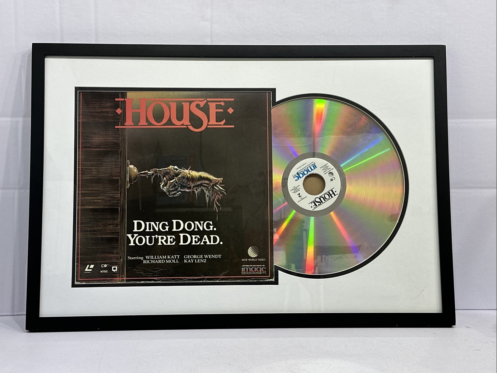 House Ding Dong You're Dead Laserdisc Horror LD NTSC IMAGE 1985