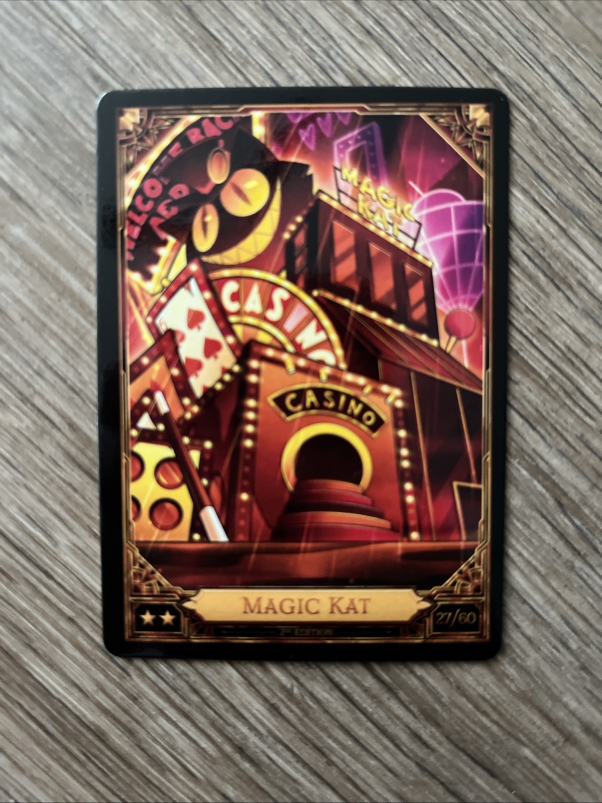 Magic Kat 27/60 Season 2 Hazbin Hotel Trading Card 2nd Edition 