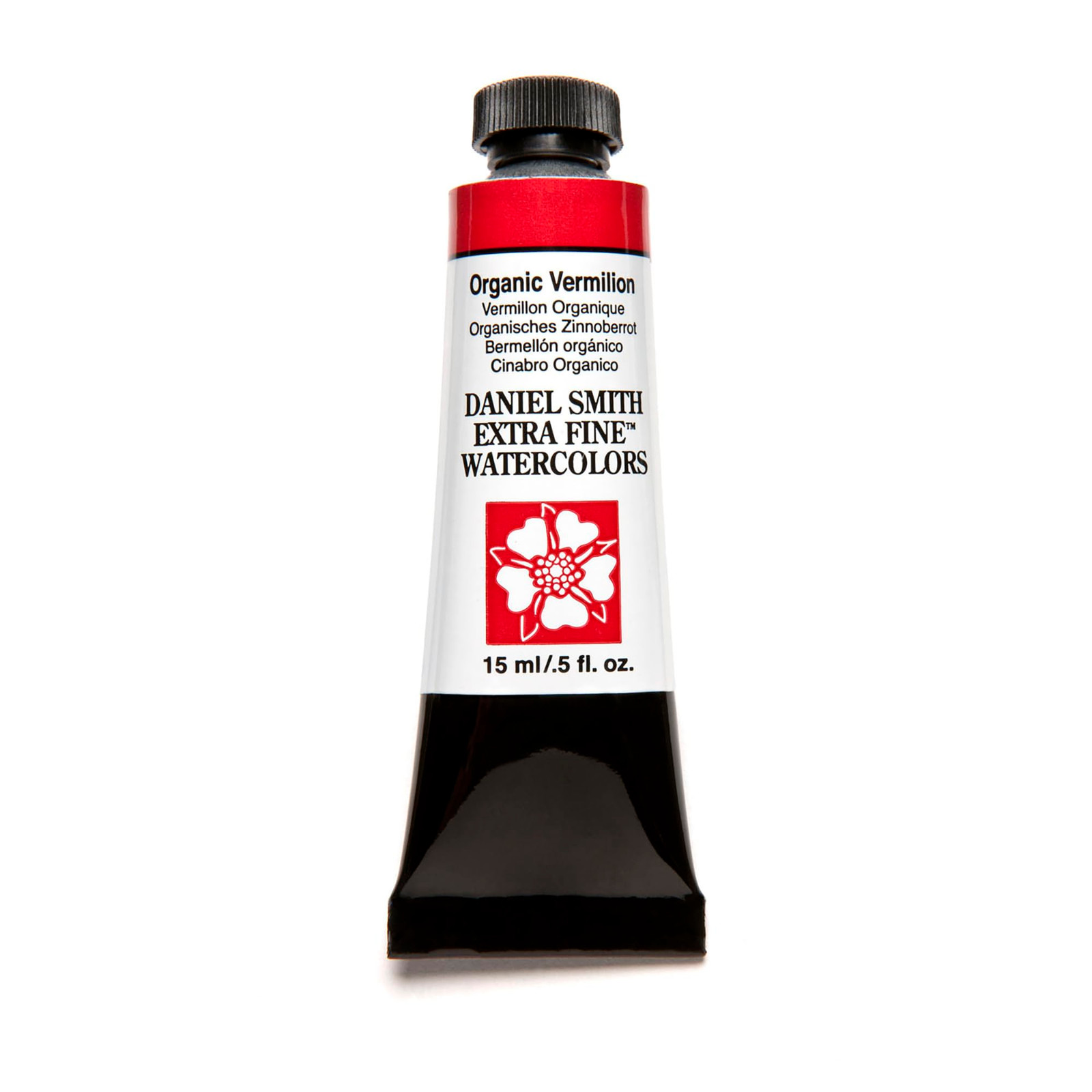 Daniel Smith Extra Fine Watercolor Paint, 15ml Organic Vermilion
