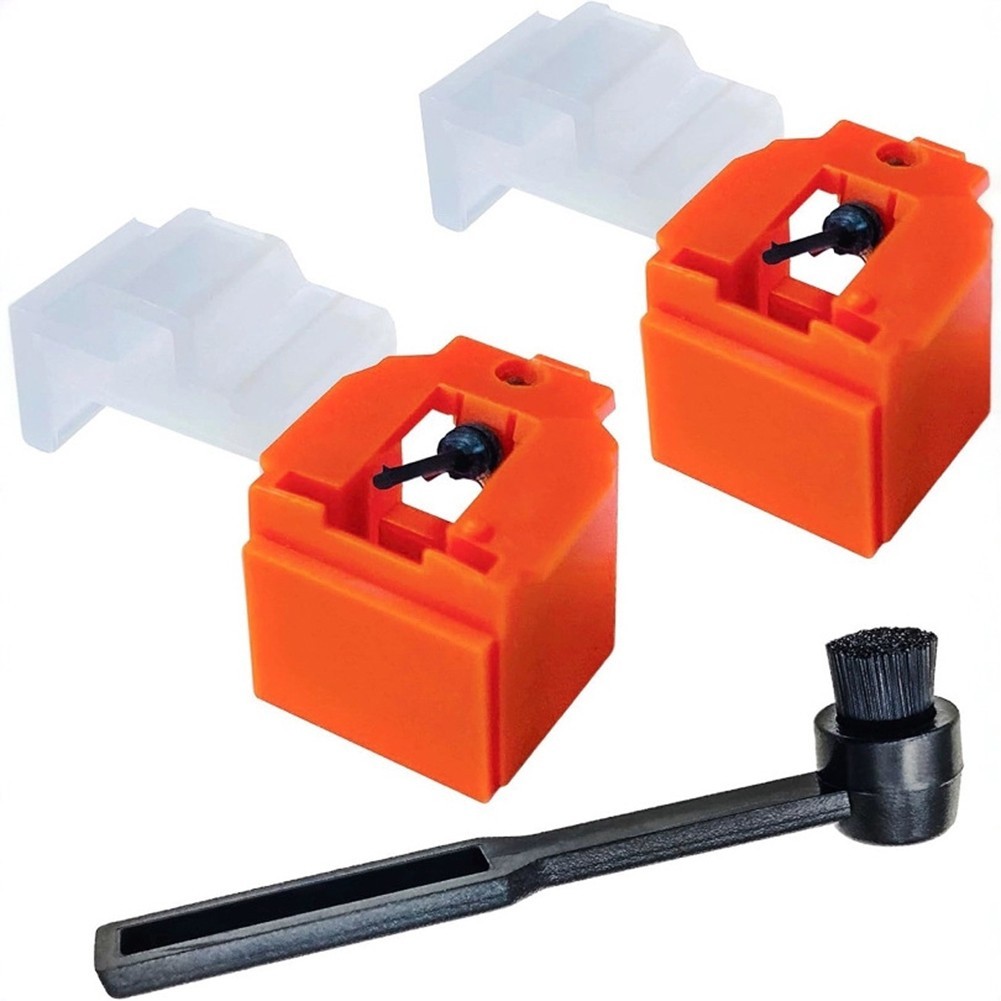 2PCS Orange ATN3600L Record Player Needles For AudioTechnica Turntables