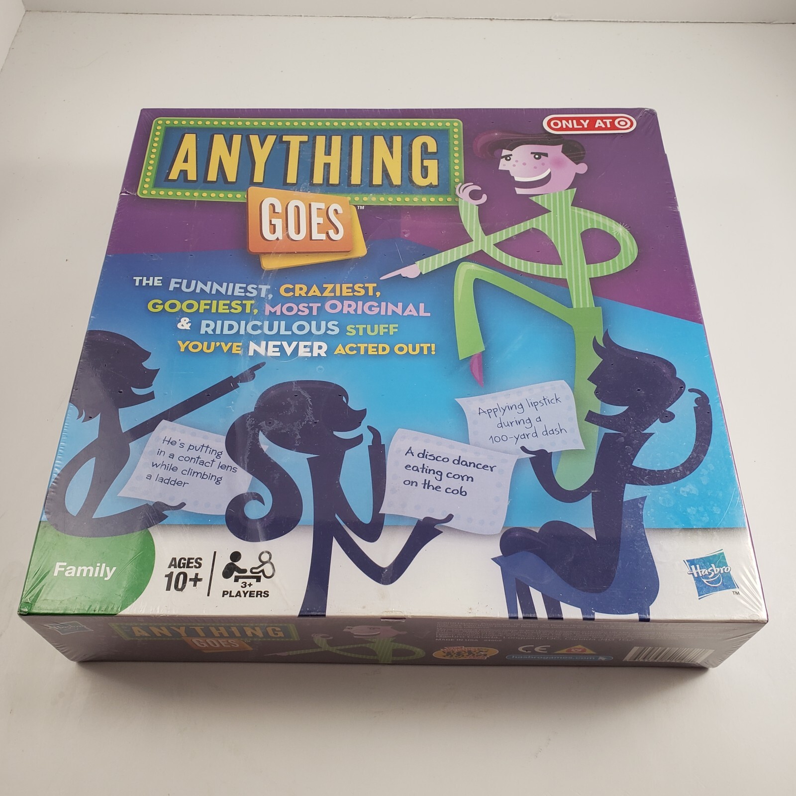 Anything Goes 2010 Hasbro Family Board Game Factory Sealed