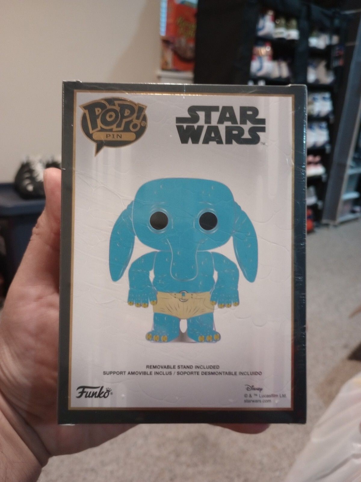 Max Rebo Funko Pop! Pin SE Star Wars Target Exclusive Brand New Sealed!