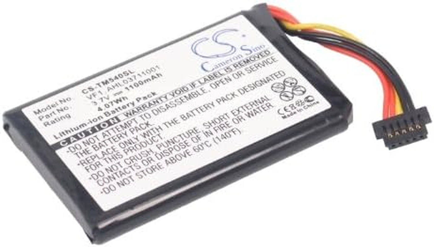 Replacement Battery for Tomtom Go 540 Live Go 540 4CF5.002.00 Part NO AHL0371100
