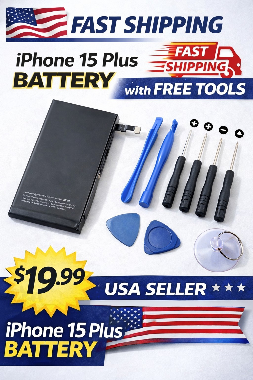 Iphone 15 Plus Battery Replacement Oem