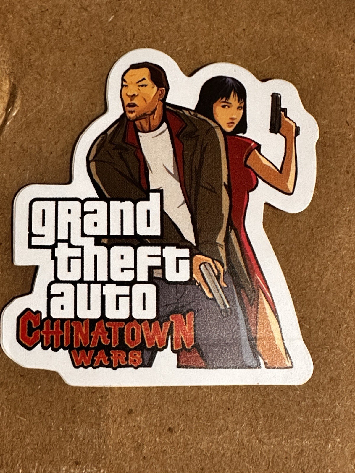 Grand Theft Auto: Chinatown Wars - Official Promo Sticker - Rockstar - GTA - 2x2