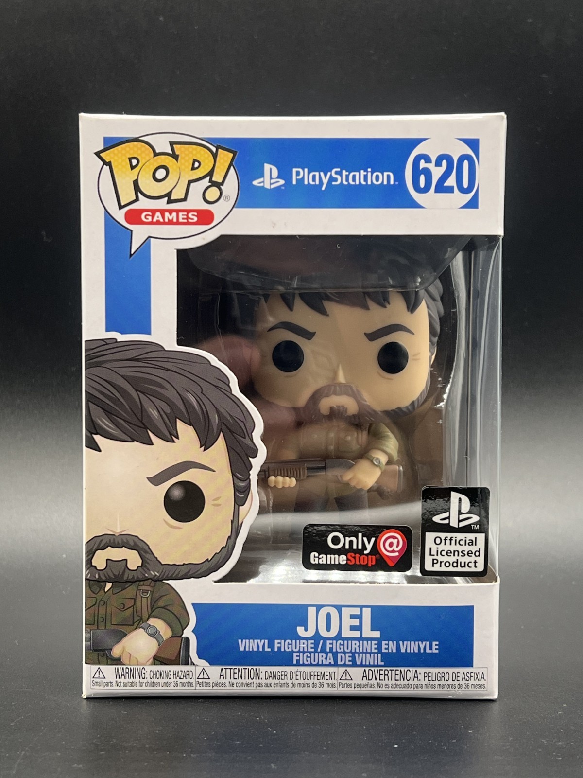 Joel GameStop Exclusive #620 Funko POP! Games: The Last Of Us