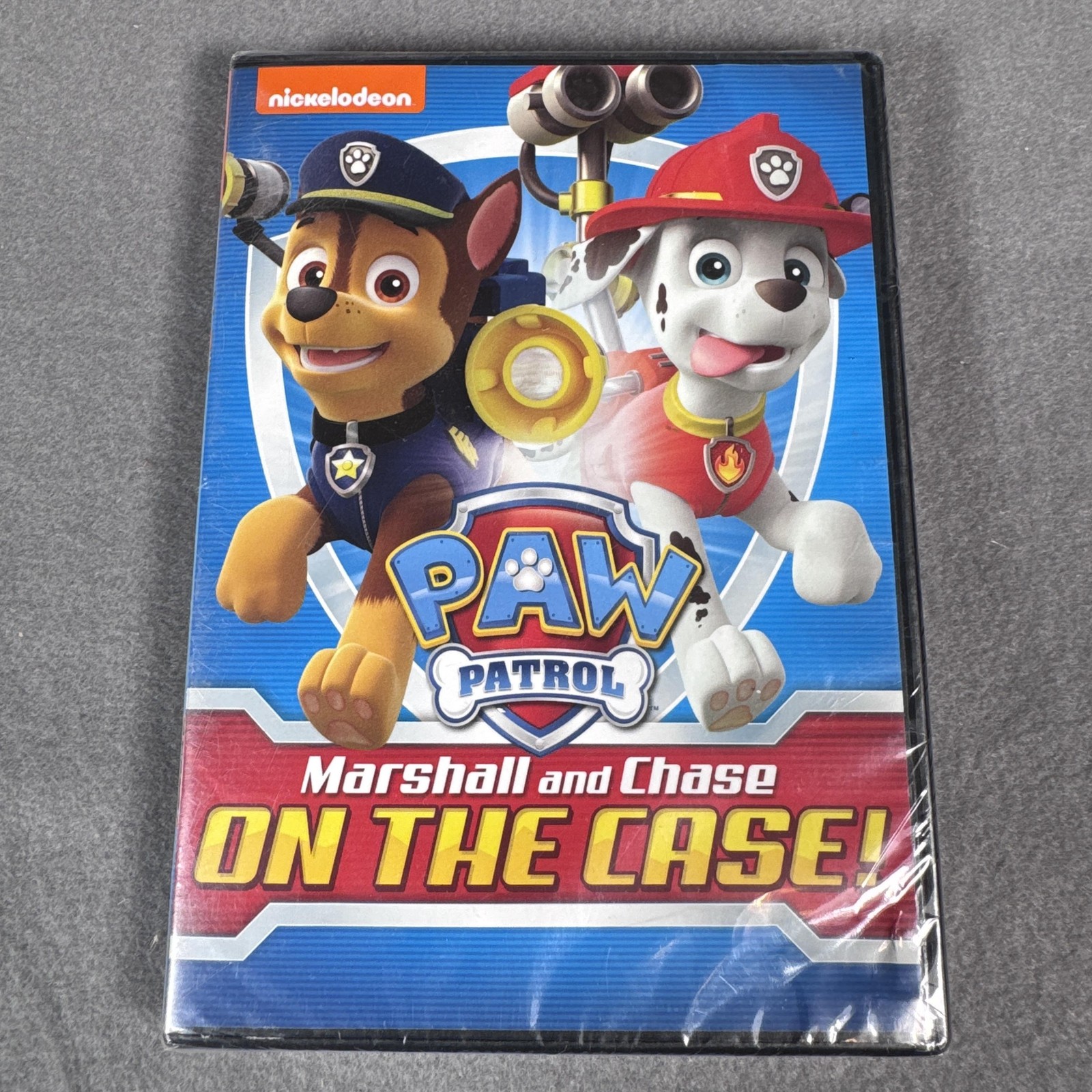 Paw Patrol Marshall and Chase On The Case DVD New Sealed Nickelodeon Kids Show