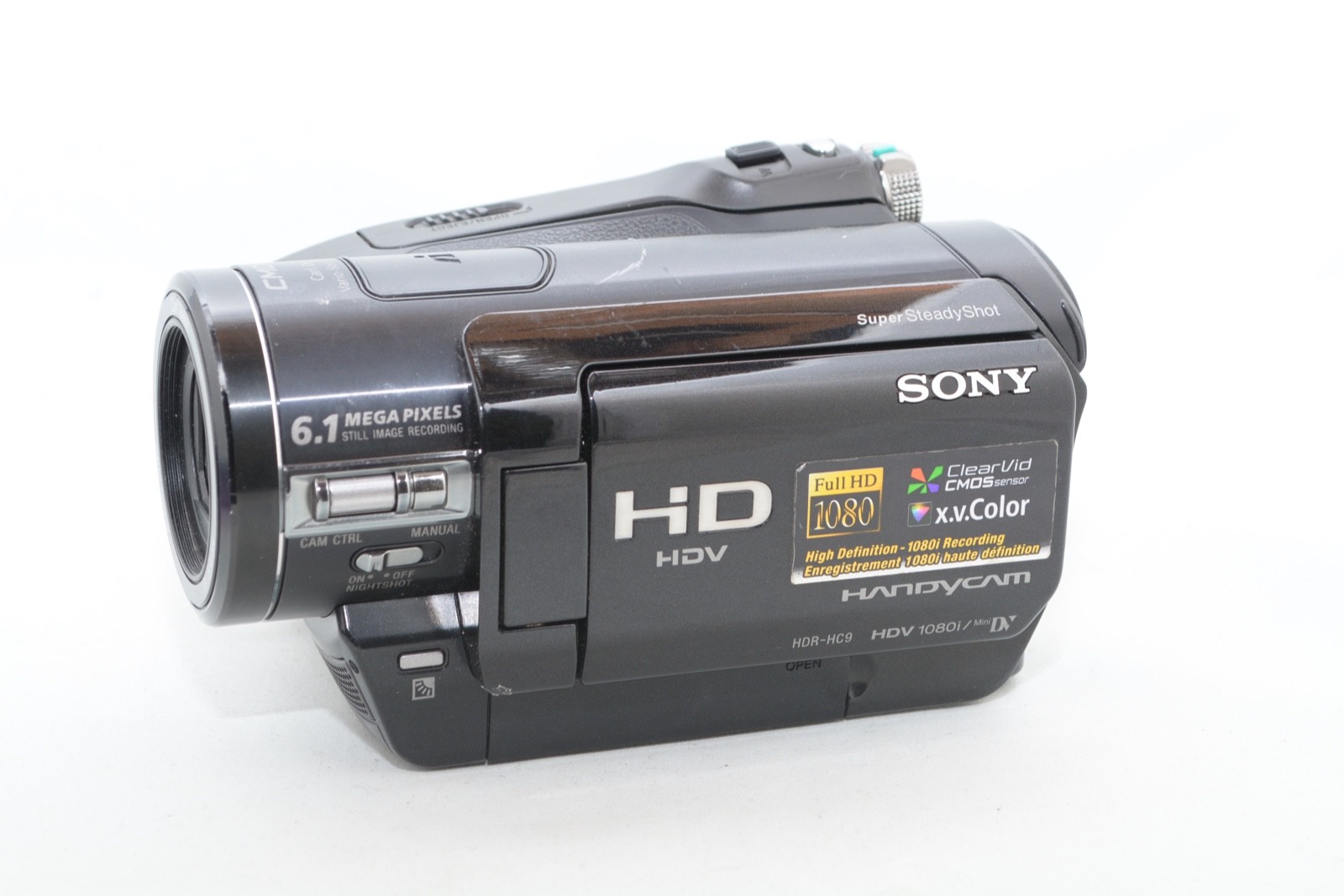 Sony HDR-HC9 MiniDV High Definition Handycam Camcorder HDV 1080i PARTS REPAIR