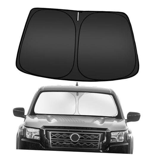  Windshield Sun Shade for Ni-ssan Frontier 2022 for Ni-ssan Frontier 2022-2026