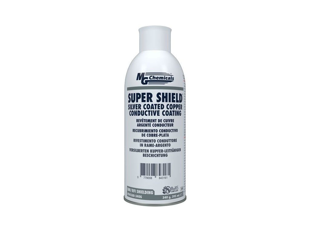 MG Chemicals 843AR-340G - Super Shield Conductive Paint, Silver-Coated Copper,