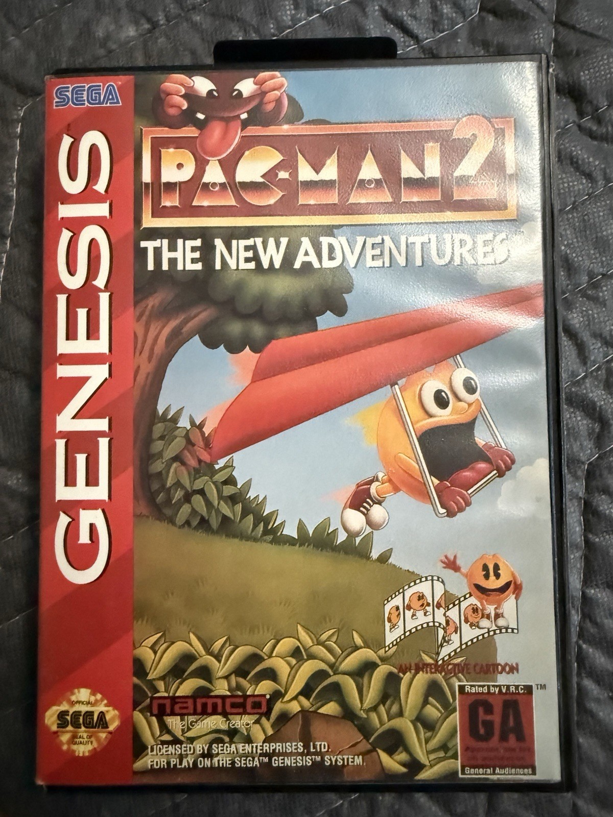 PAC-MAN 2: The New Adventures Case (SEGA Genesis) Authentic BOX ONLY