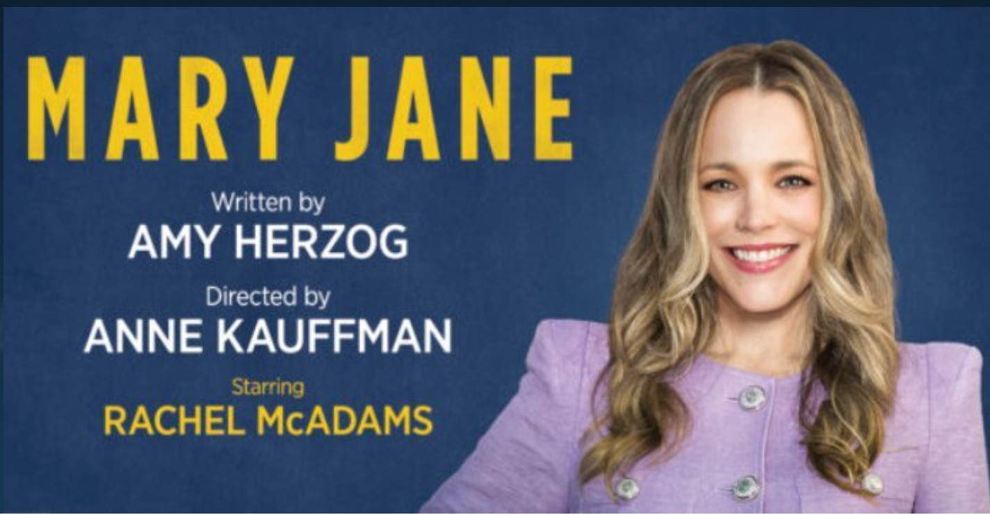 See Rachel McAdams in Mary Jane on Broadway tonight 2 tickets Front Row Mezzanin