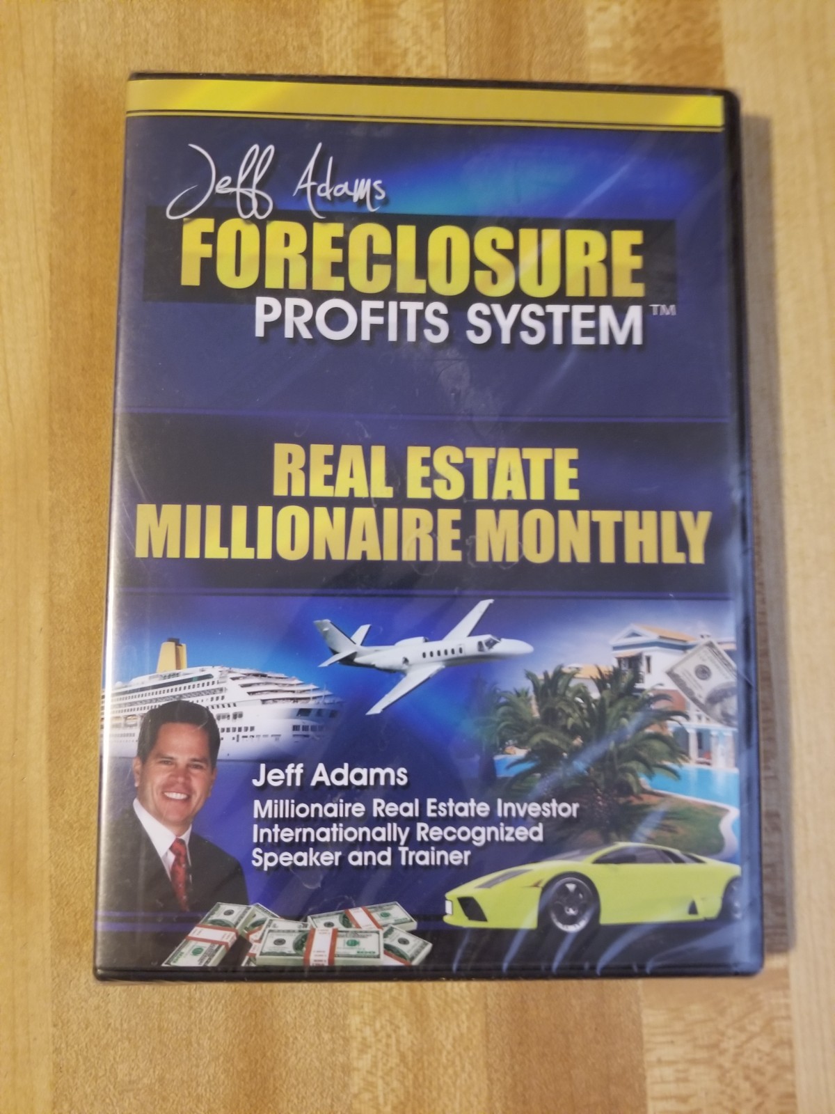 Real Estate Foreclosure Profits System  By Jeff Adams DVD
