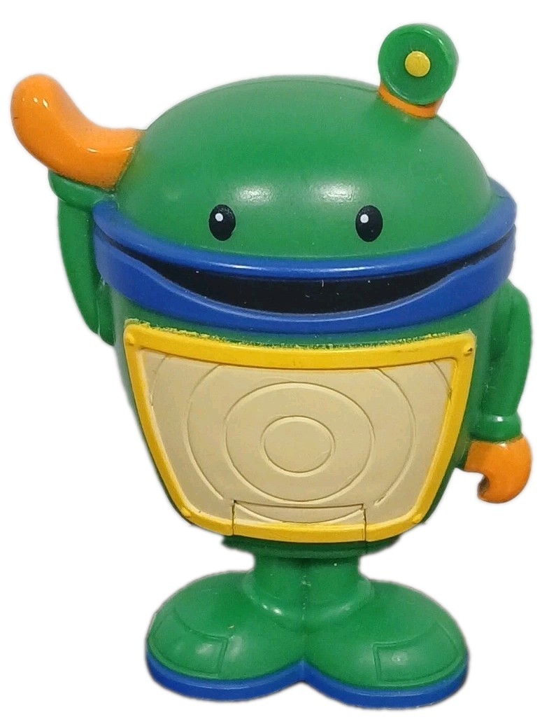 Team Umizoomi BOT Toy Figure Robot 3" Sit + Stand Nickelodeon Nick Jr