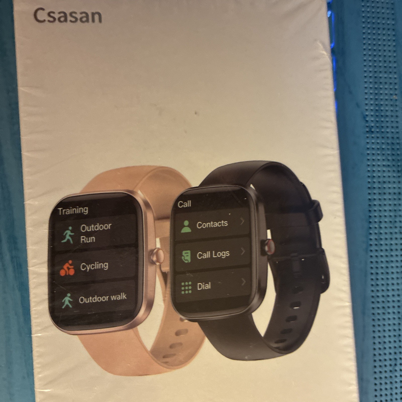 NEW SMART WATCH YOUR FITNESS TRACKER MODEL T60 ANDROID 5.0+ / iOS9.0+ BLACK NIB