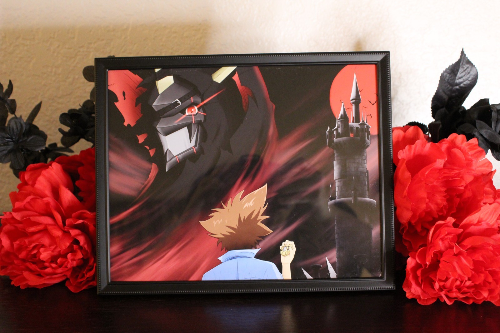 Digivania, Digimon & Castlevania Mashup, Art Print 8x10, Anime Wall Decor