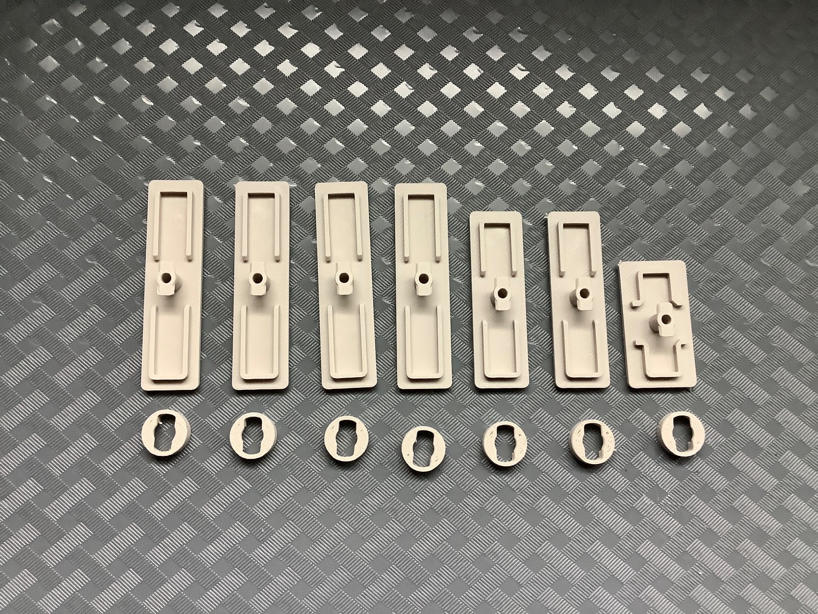 New Set of 7 Apple IIgs Port Covers Small, Medium & Large Color Matched to IIgs