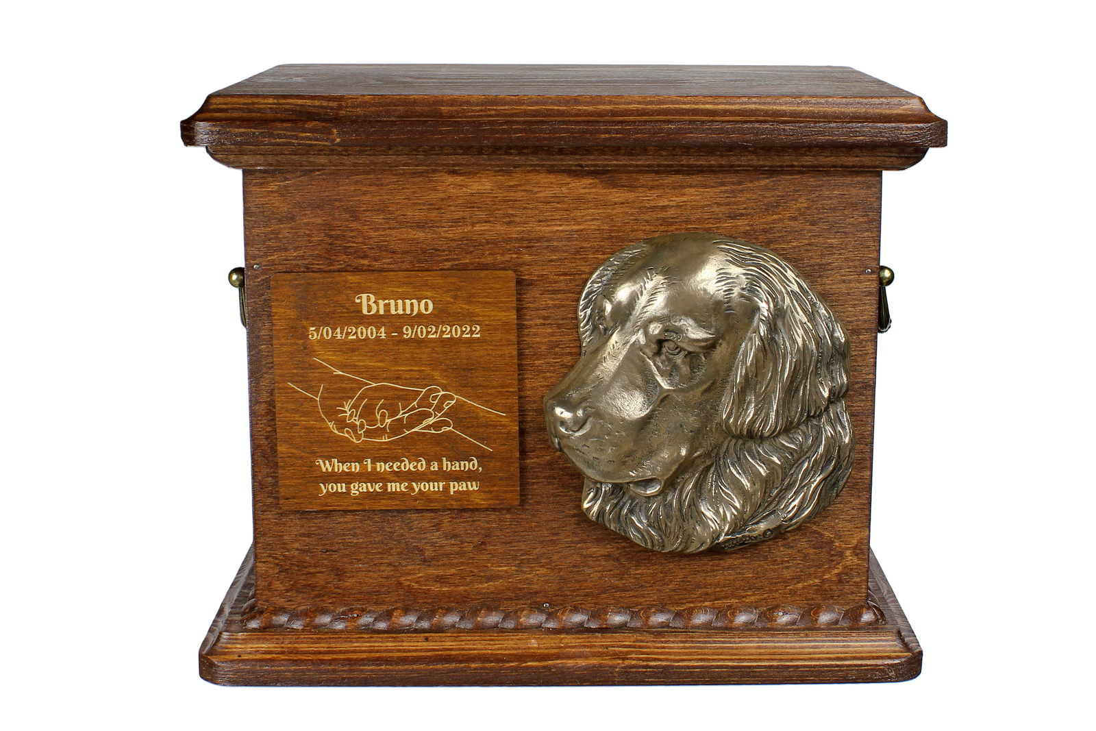 Golden Retriever Dog Tag Art-Dog