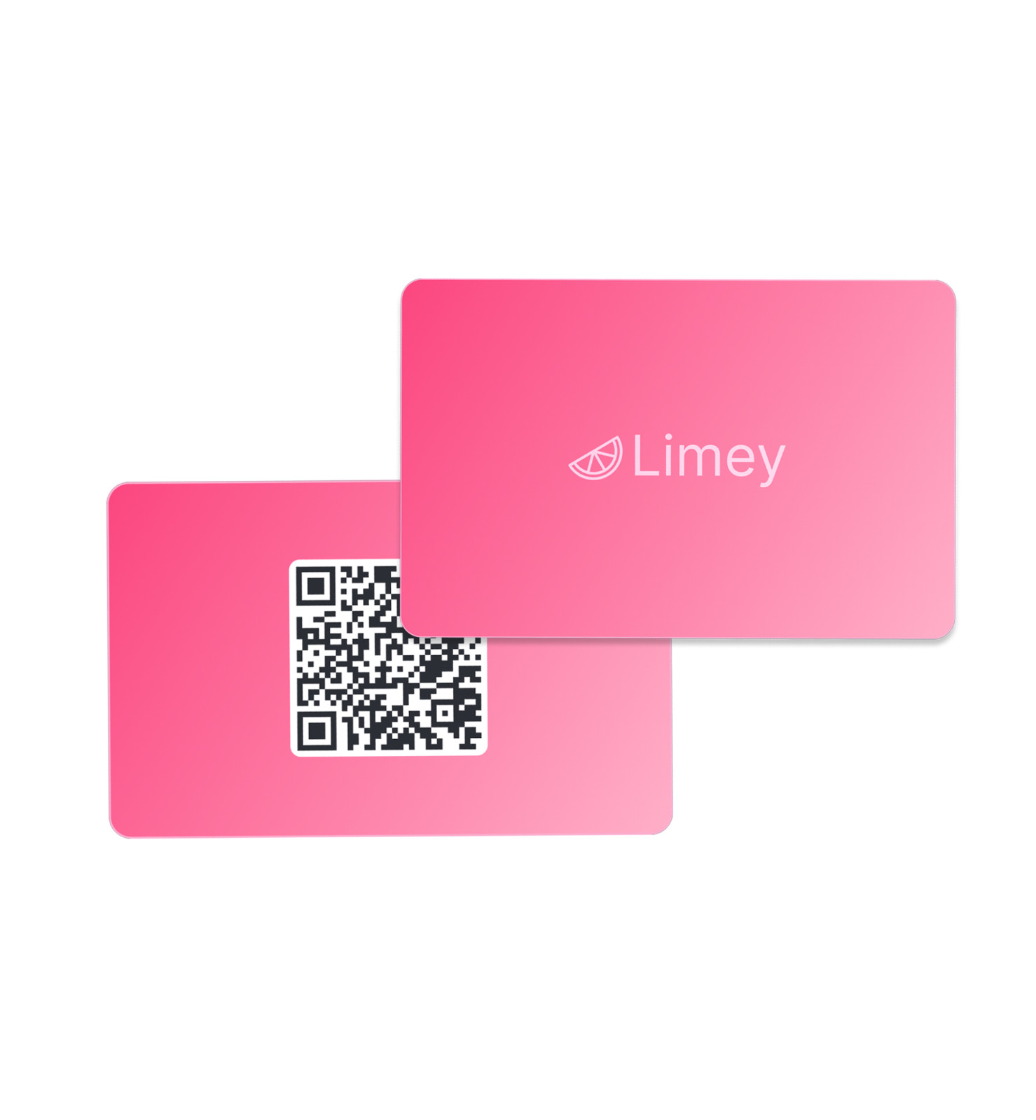 Digital Business Card - Pink Matte Finish | NFC + QR | Tap or Scan to Connect