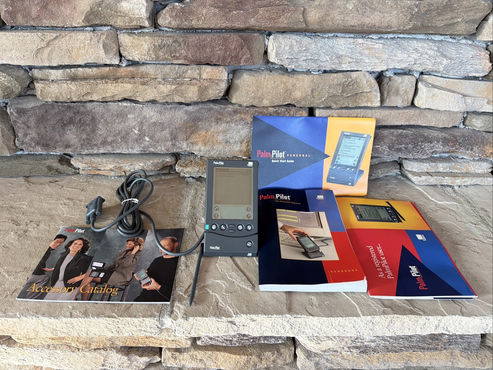 Vintage Palm III Personal Computer Organizer Palm Pilot 3Com PDA tested