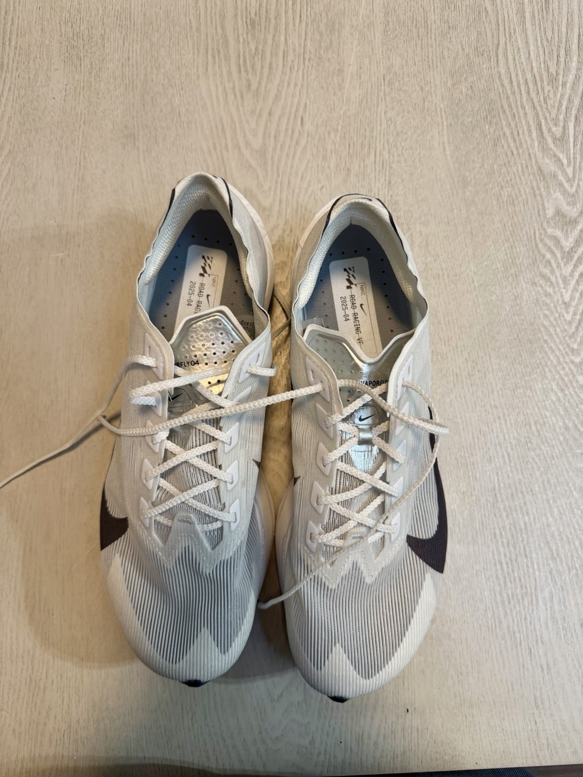 Nike ZoomX Vaporfly Next% 4 Men's Running Shoes White Gridiron US 11