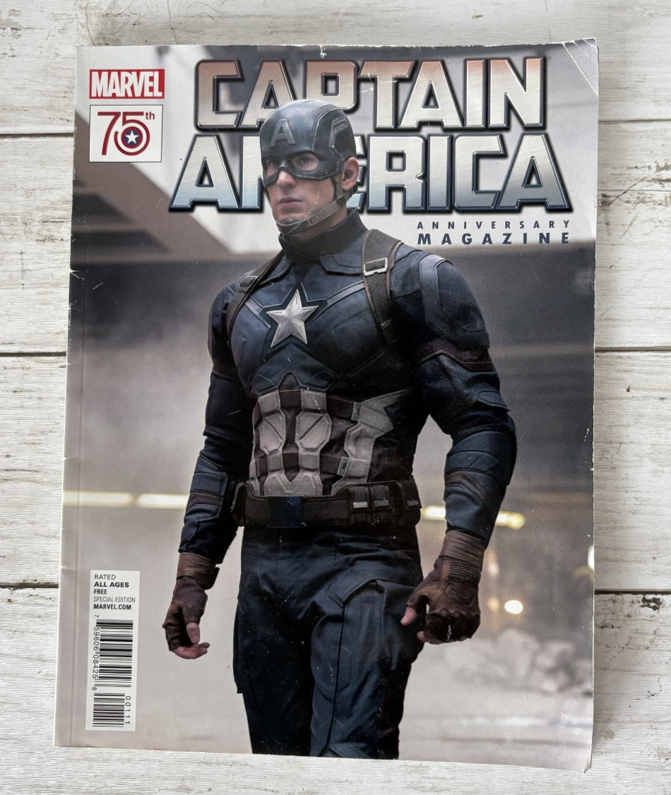 2016 Marvel Captain America 75th Anniversary Magazine