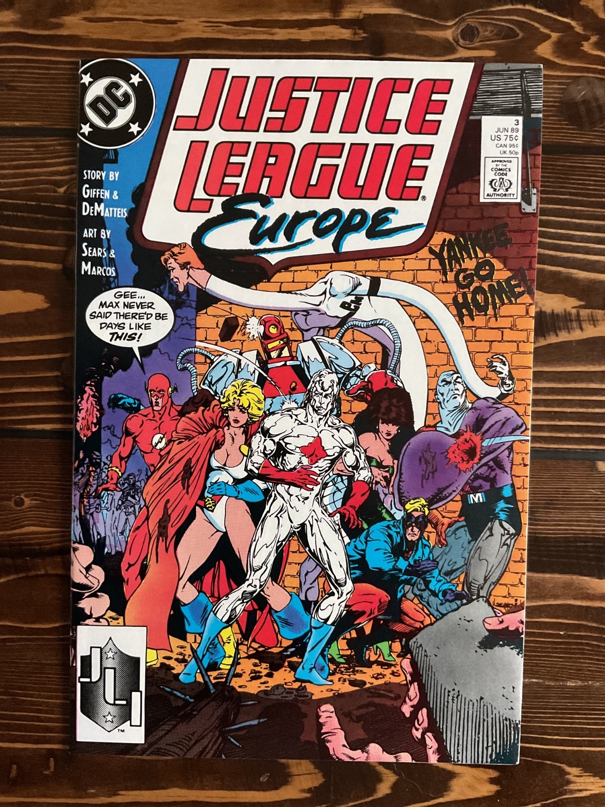 Justice League Europe   # 3 NM 9.4