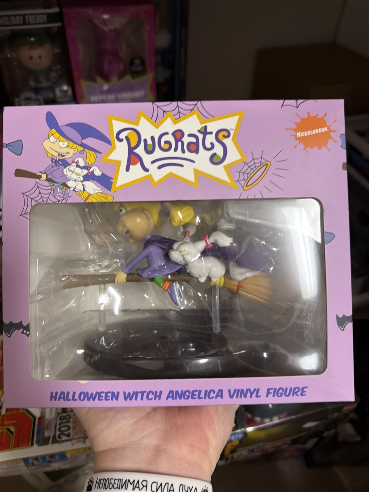 Nickelodeon Nick Box Halloween 2022 Rugrats Witch Angelica Vinyl Figure NEW 