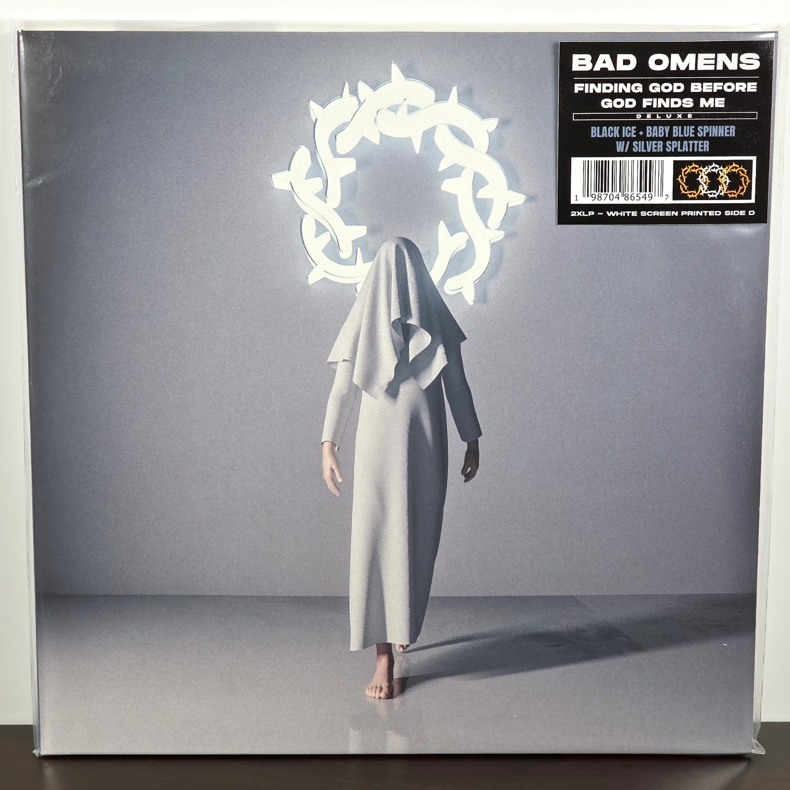 BAD OMENS Finding God Before God Finds Me BLACK ICE Deluxe LE 250 Vinyl 2LP