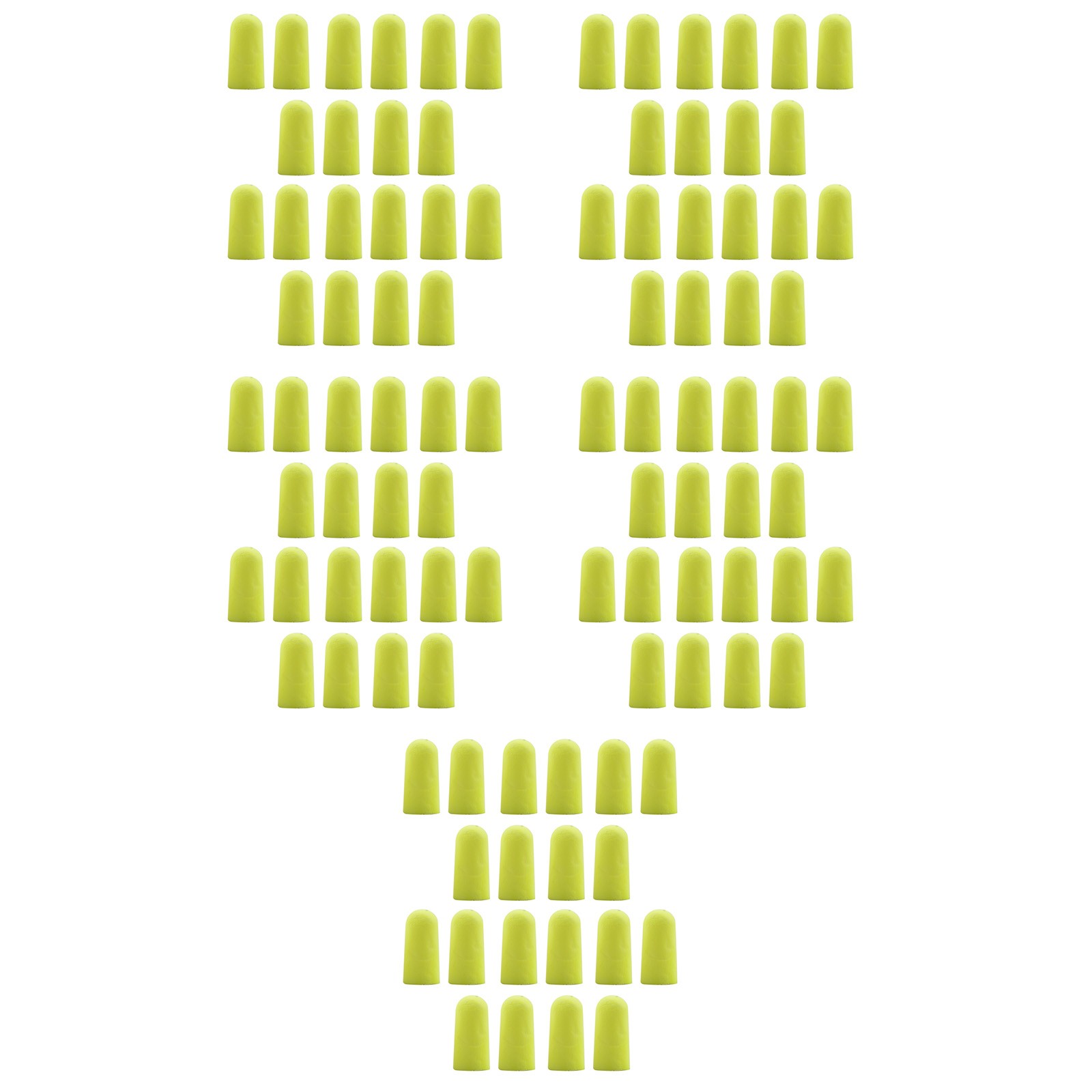 50 Pairs E-A-Rsoft Neons 312-1250 Noise Reduction 33dB Uncorded Poly Bag