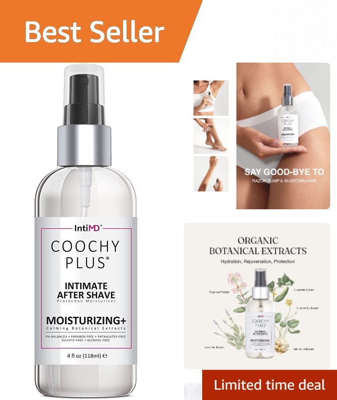 COOCHY After Shave Protection Moisturizer Plus – Soothing Liquid for Intimate...