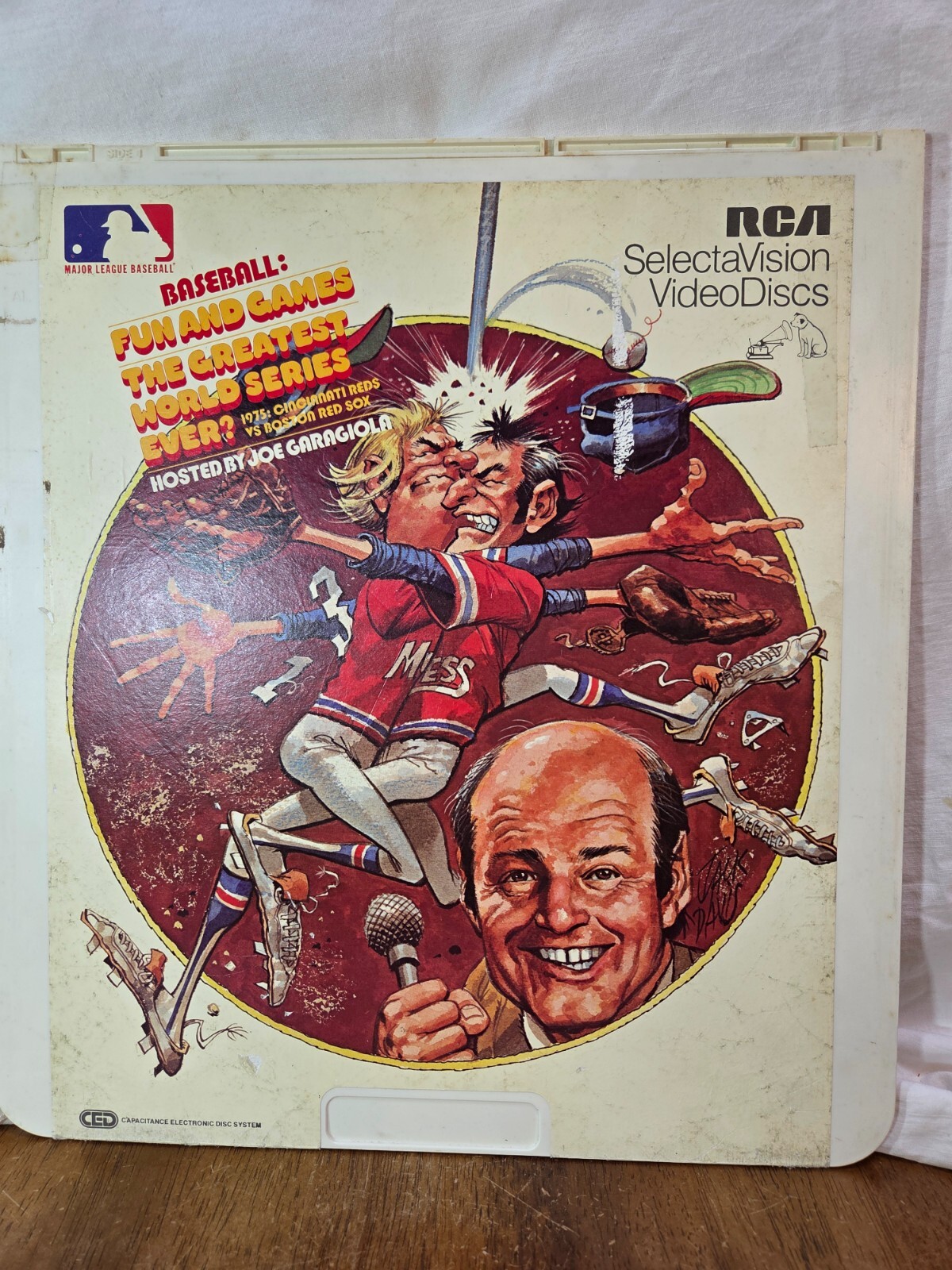 Baseball: Fun and Games RCA Selectavision Video Disc CED 1982 RCA