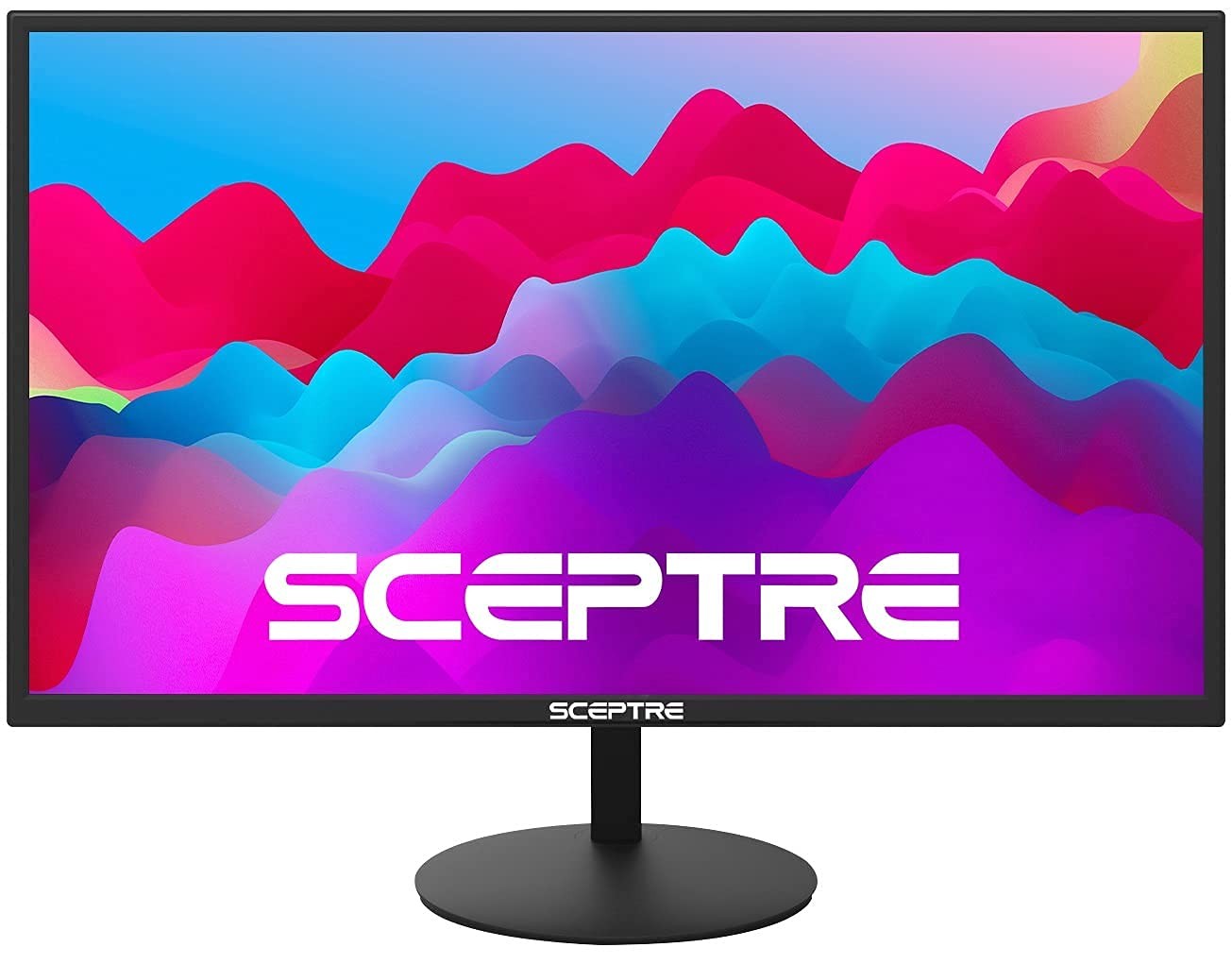 27 FHD LED Gaming Monitor 75Hz 2X HDMI VGA Speakers Sceptre 27-Inch Build-in