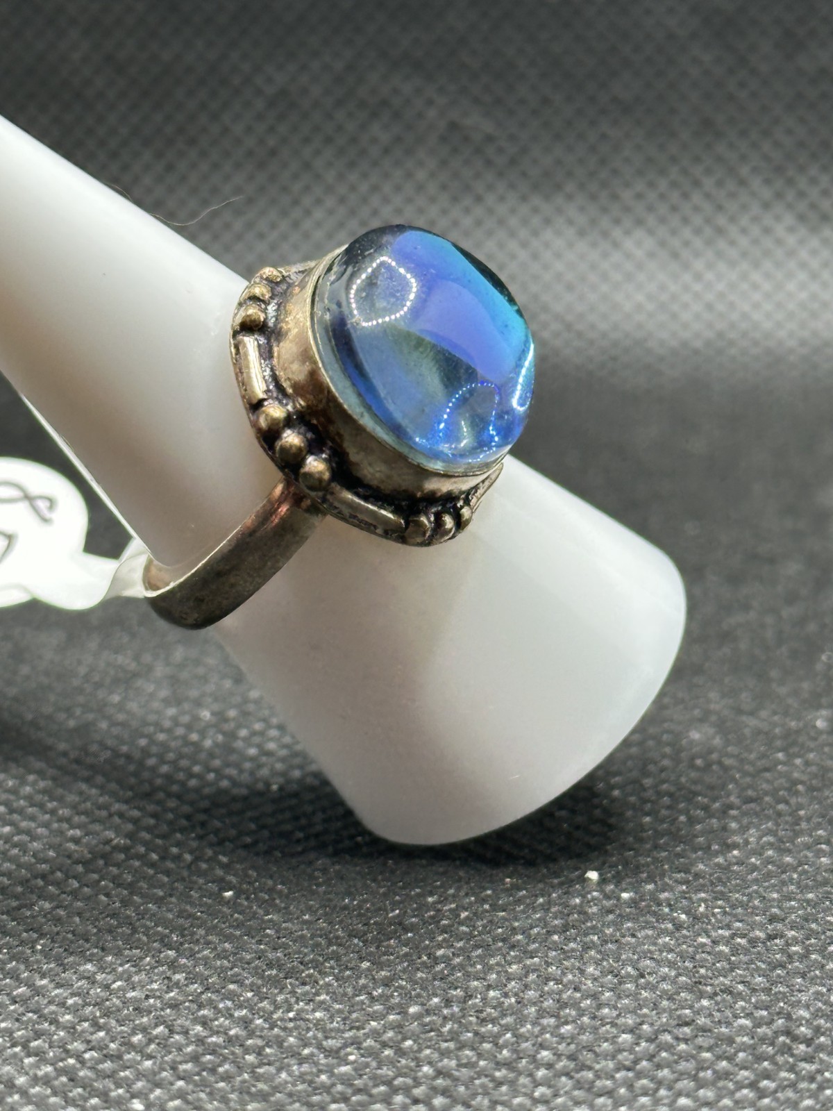 Mystic Topaz Sterling Silver Ring