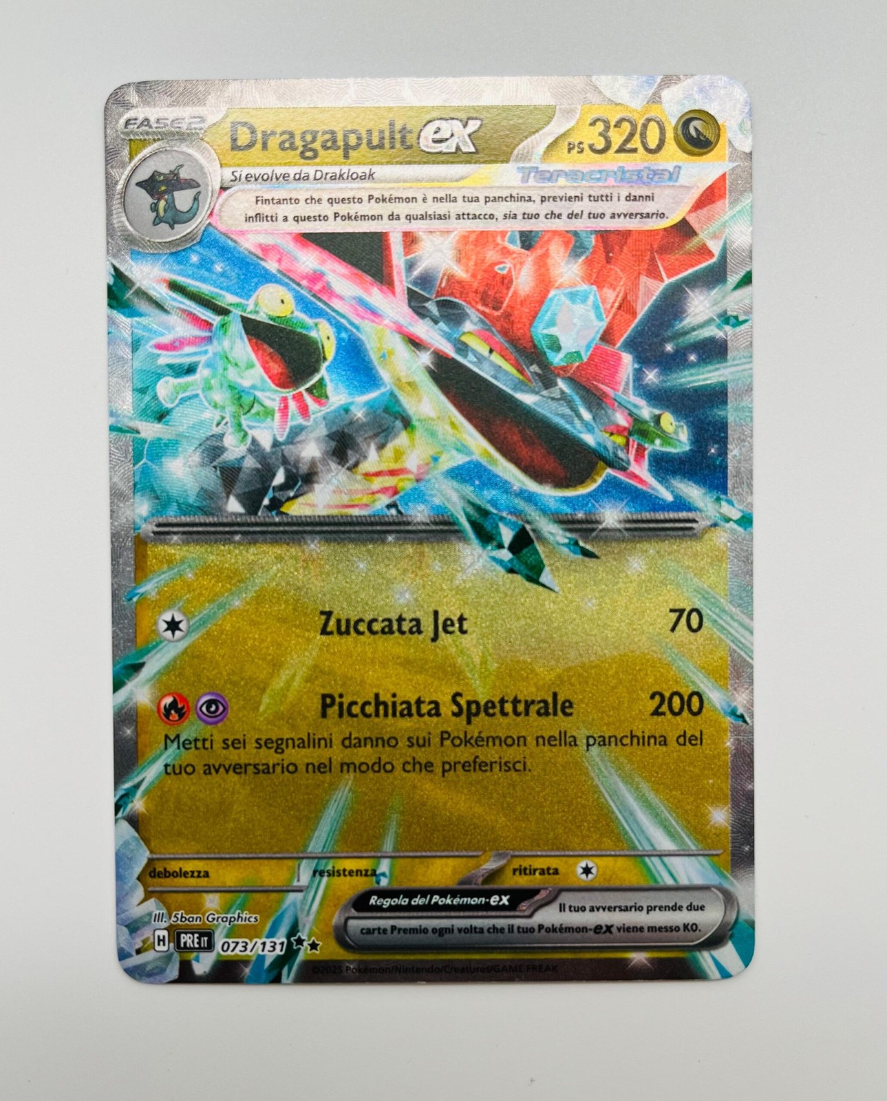 Pokemon Card Dragapult Ex (IT) | Prismatic Evolutions 073/131