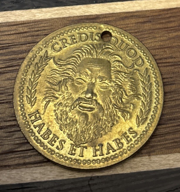 Caesars “ Magical Empire” Coin/ Token Vintage Vegas- Caesars Palace