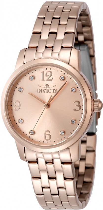 Invicta 48257 Angel Rose Gold-tone Dial 32 mm Women's Watch New