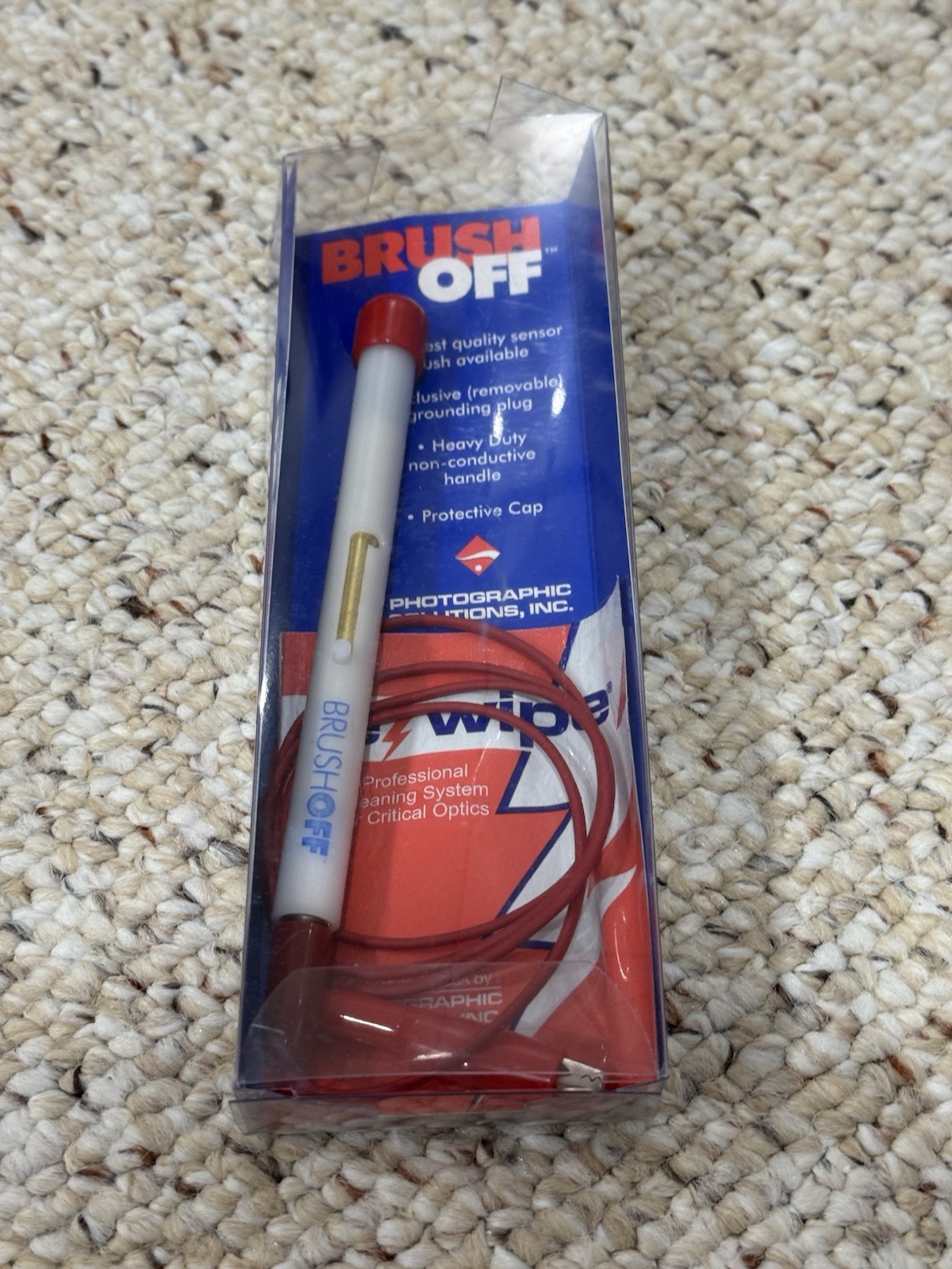 Vintage BrushOff Sensor Cleaning Brush Photographic Solutions
