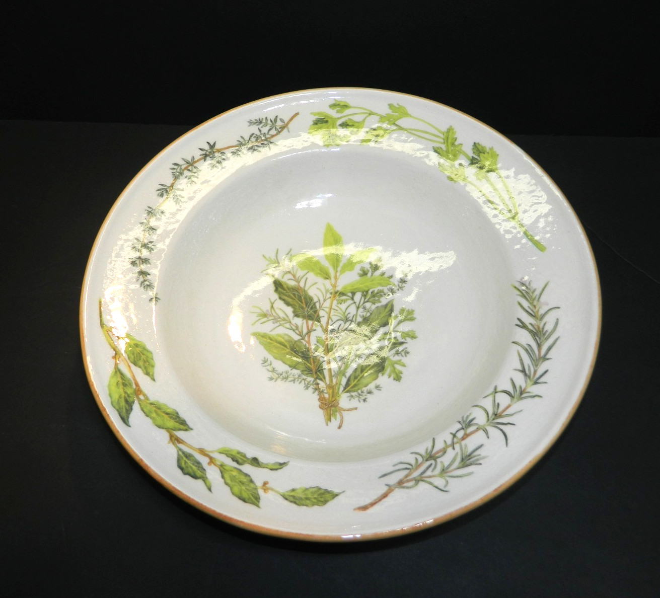 Williams-Sonoma Banquet Garni Made In Italy 14 1/2 In Pasta Serving Bowl VGC