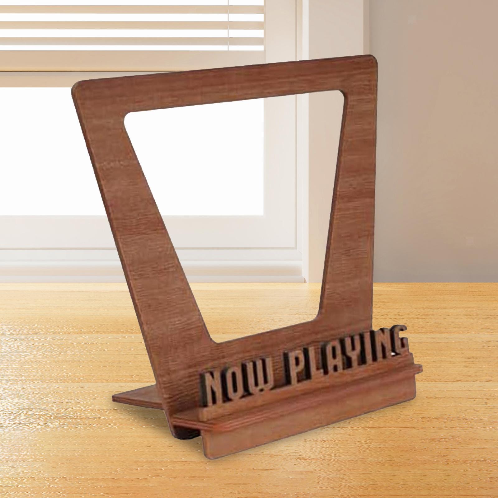 Vinyl Record Stand Album Record Holder Countertop Space Saving Vinyl Accessories