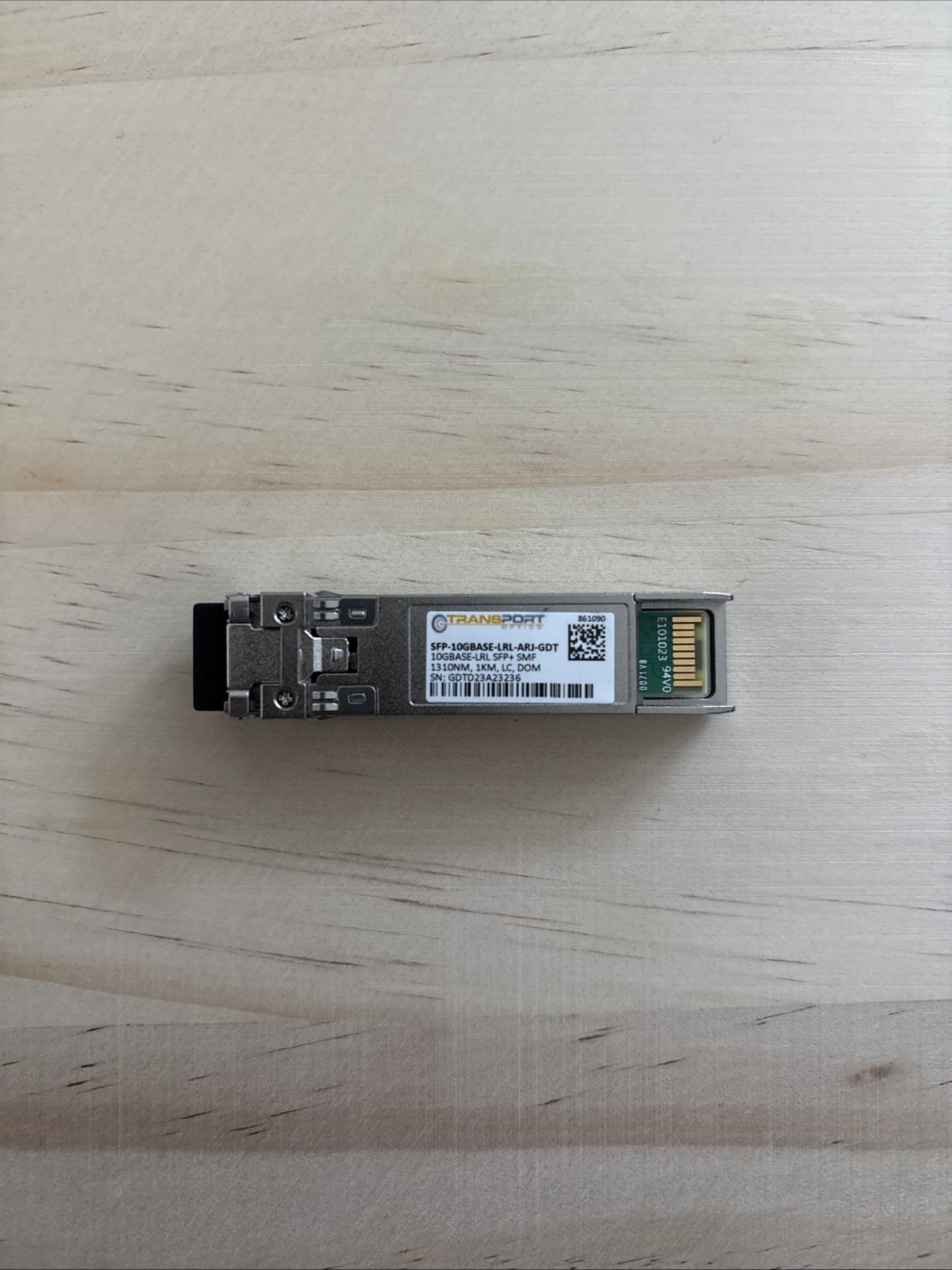 TRANSPORT OPTICS SFP-10GBASE-LRL-AJR-GDT