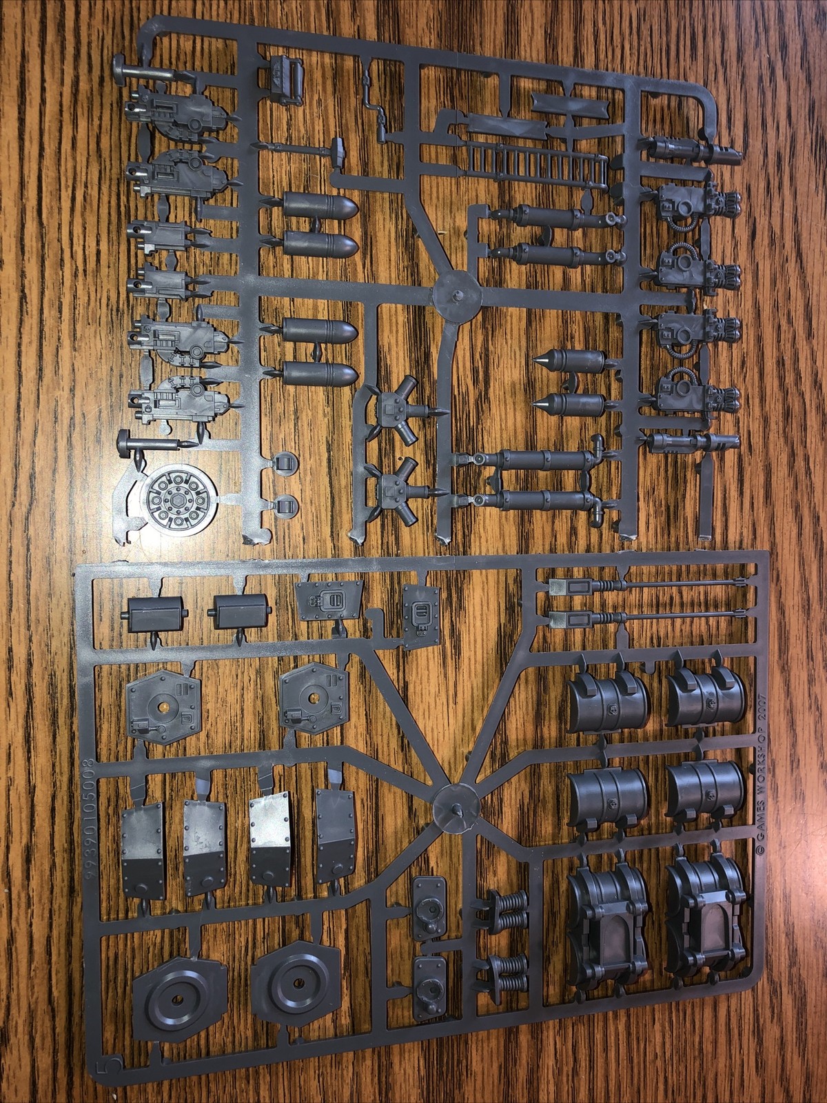 warhammer 40k astra militarum baneblade Sponson Sprue 