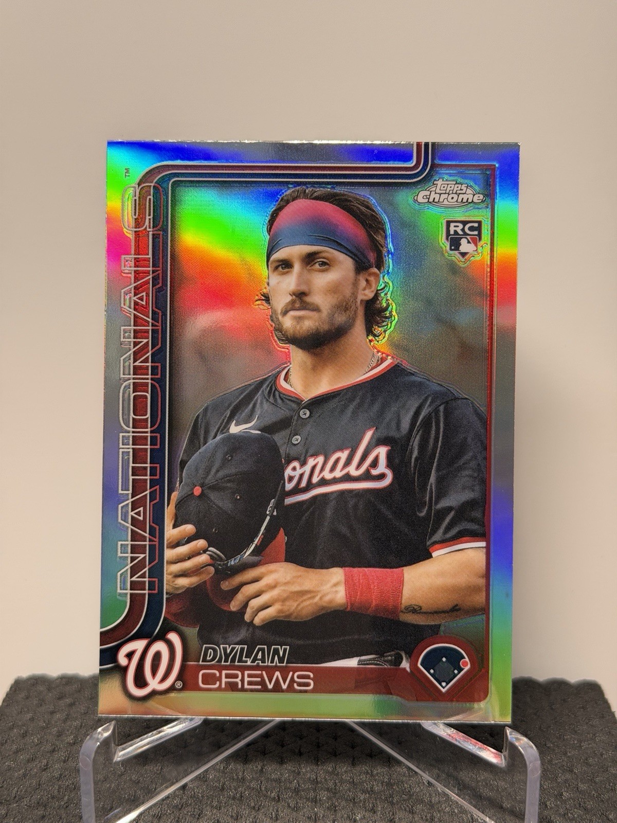 2025 Topps Chrome Dylan Crews Image Variation Rookie Card SP