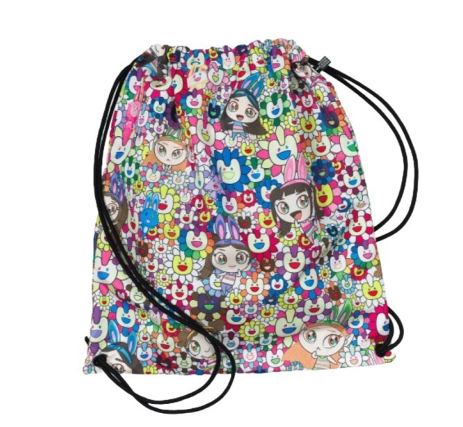 NEWJEANS - SUPERNATURAL - NJ X MURAKAMI DRAWSTRING BAG VER.