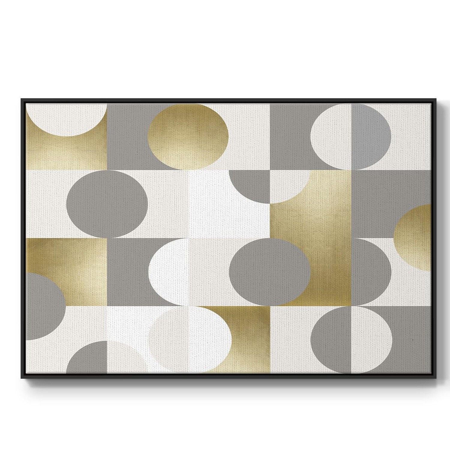 Renditions Gallery Abstract Wall Art Paintings & Prints Modern Gold Reflectio...