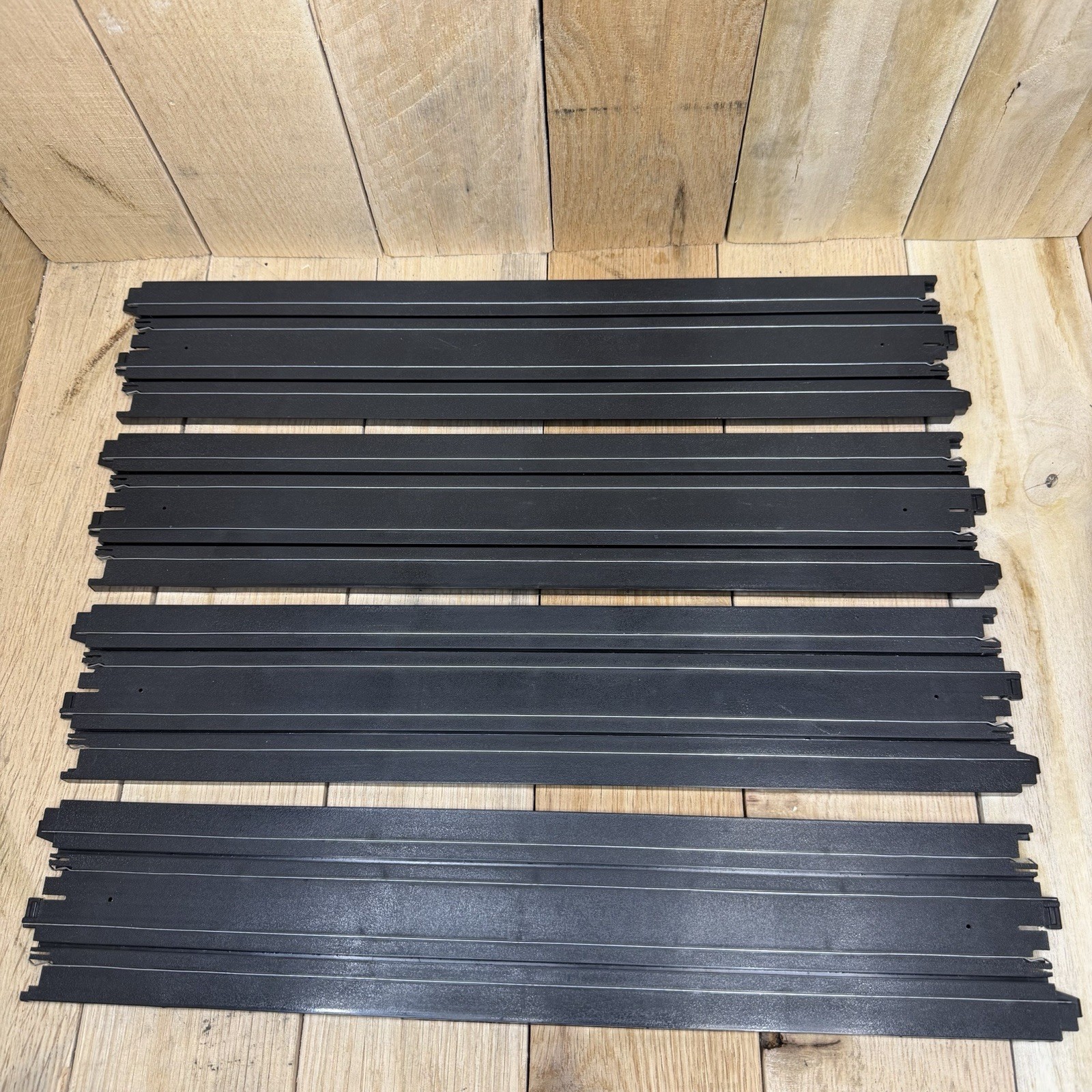 AURORA TOMY AFX 15" STRAIGHT TRACKS ~ 4 PC EXC ~ No.503346 Untested