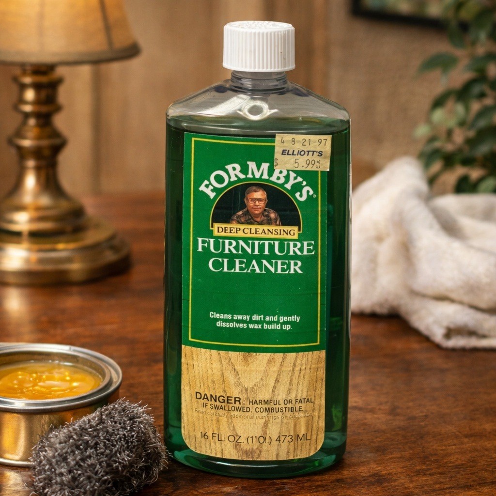 Vintage Formby's Furniture Cleaner Discontinued For Wood 16oz 95% Full