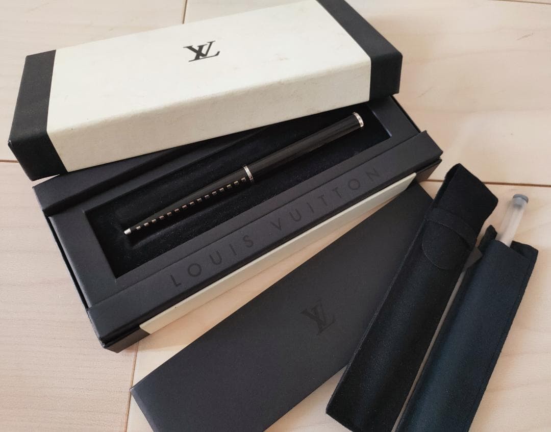 Louis Vuitton Jetline Twist Ballpoint Pen N79252 Luxury Genuine Authentic