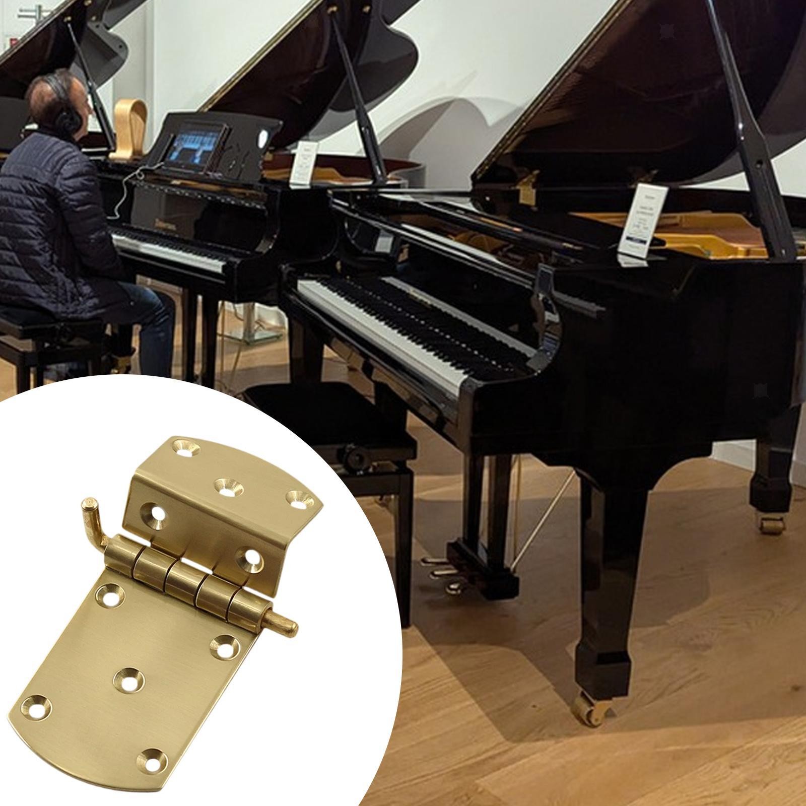 Grand Piano Lid Hinge Repair Metal Spare Part Comapct Instrument Accessory