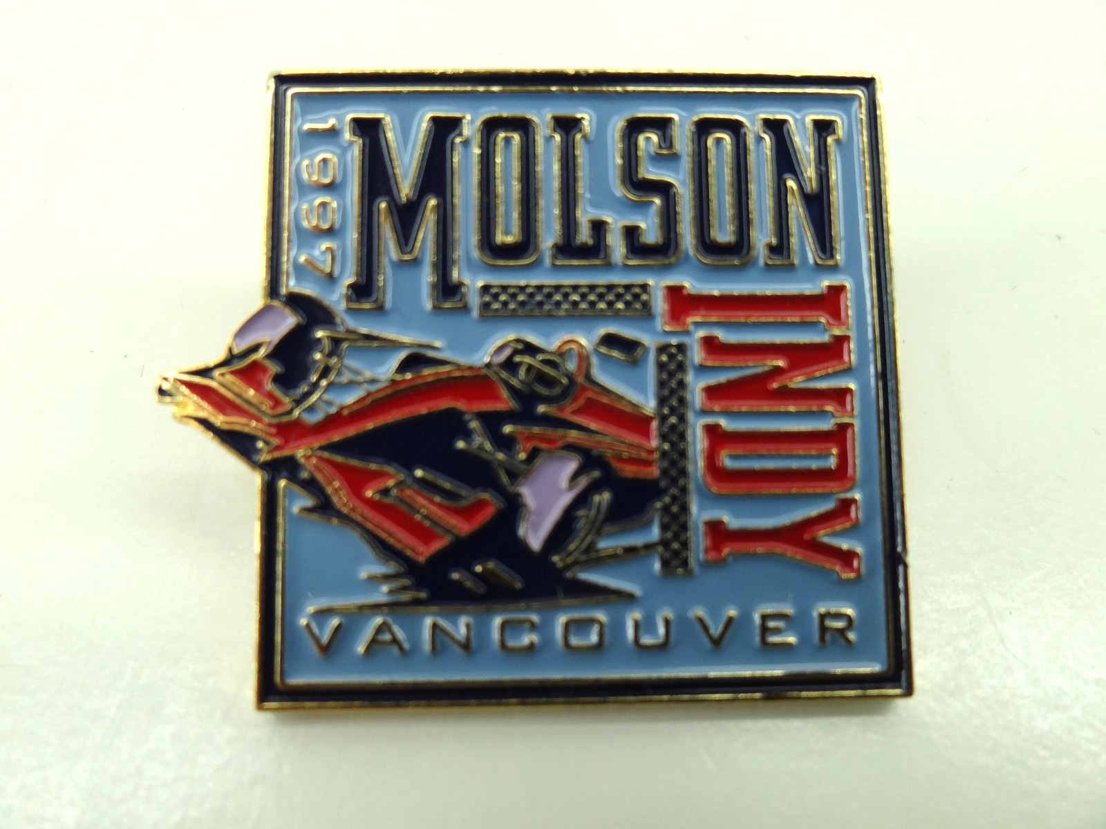 1987 Molson Indy Car Race Vancouver Collector Pin